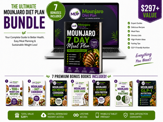 The Complete Mounjaro-Friendly Meal Plan Bundle